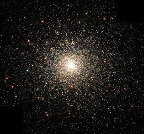 Cúmulo globular M80. Imagen: NASA.