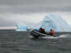 Los científicos exploran las inmediaciones del glaciar Potter