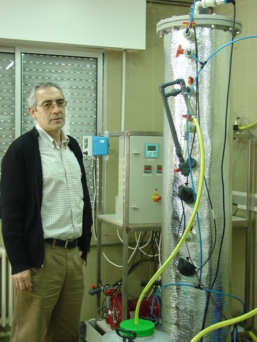El investigador del Grupo de Tecnología Ambiental Francisco Fernández-Polanco
