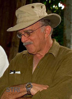 Ira Rubinoff durante una de sus expediciones.