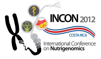 Cartel del segundo Congreso Internacional de Nutrigenómica INCON 2012 (Fotografía: UCR)