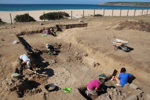 Excavaciones de Baelo Claudia. Foto: Universidad de Alicante.