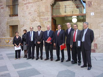 Reunión de la Comisión Ejecutiva para la Conmemoración del VIII Centenario de la Universidad de Salamanca.