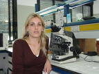 Judith Tejero Martínez, investigadora del departamento de Reproducción y Obstetricia de la Facultad de Veterinaria de la Universidad de León.