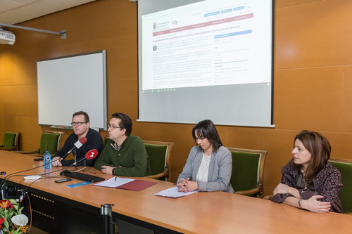 Presentación del convenio entre el Grupo de Investigación GRINUBUMET y la Fundación Miradas.