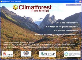 Portal Climat Forest desarrollado en el marco del proyecto.