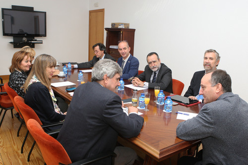 Reunión de los miembros del Campus de Excelencia Internacional Triangular-E3.