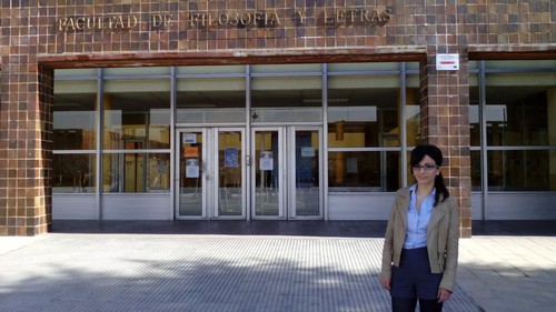 Esther Álvarez García, del Grupo de Investigación SinCom (Sintaxis Comunicativa) de la Universidad de León (ULE), Foto cedida por la investigadora.