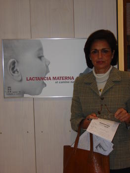 La doctora Florinda Hermoso, ponente del taller-laboratorio
