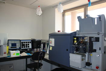 Laboratorio del Servicio de Separación Celular de NUCLEUS.