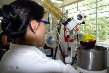 Yineth Piñeros, aspirante a doctora en Ingeniería Química y profesora de la Universidad Jorge Tadeo Lozano.