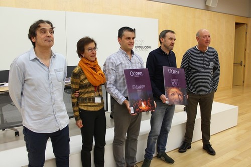 Presentación de la nueva publicación ‘Orígenes. Cuadernos de Atapuerca’ en el MEH.