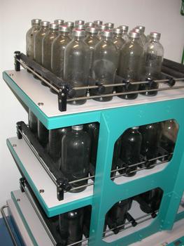 Montaje de ensayos de biogás (FOTO: Cartif).