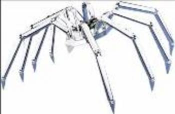 Concepción artística del minirobot “Spiderbot” (FOTO: TEC).