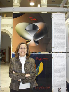 La profesora de Matemática Aplicada María Encarnación Reyes.