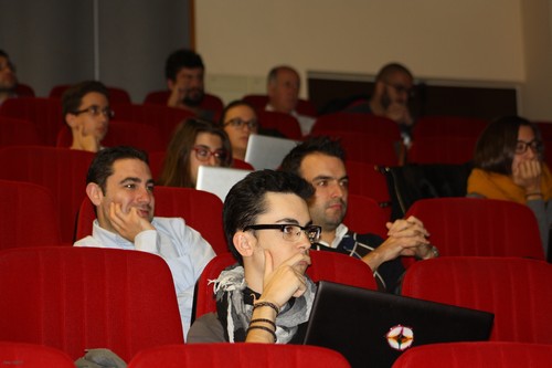 Público en las I Jornadas #ComunicarCiencia 2014.