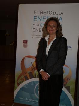 Lola Morales, presidenta de la Sociedad Nuclear Española (SNE). 