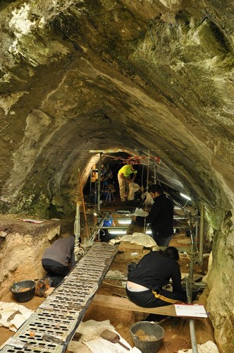 Excavaciones en Lugo. Foto: IPHES.
