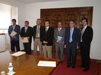 Reunión del patronato de la Fundación del Centro de Investigación del Cáncer de Salamanca.