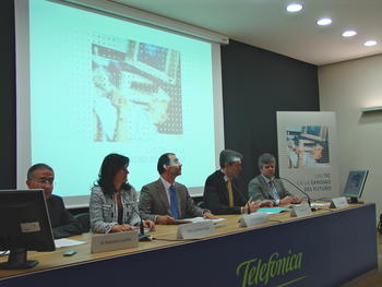 Presentación del informe de Telefónica 'Las TIC en la sanidad del futuro'