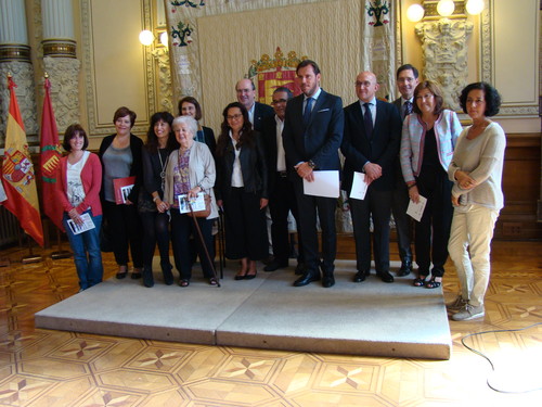 Acto de presentación del premio, que ha tenido lugar en el Ayuntamiento de Valladolid.