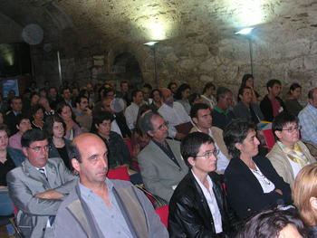 Público asistente a la I Conferencia Internacional sobre Ganadería Ecológica en el sur de Europa