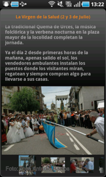 Fiestas de la Virgen de la Salud en la aplicación Alcañices Turística! Foto: José Antonio Barros