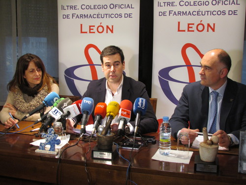 Presentación del estudio del Colegio Oficial de Farmacéuticos de León. 