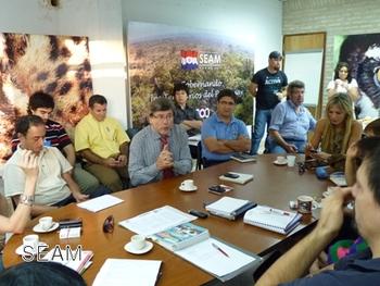 Reunión para la creación de una agenda común de la Vida Silvestre en Paraguay.