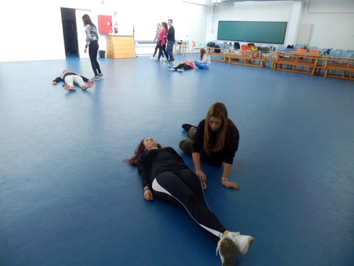 Alumnas de la Facultad de Educación de Palencia realizan una práctica de Educación Física/UVa