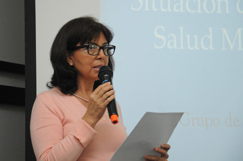 M.Sc. Zaida Salazar Mora, coordinadora del proyecto y directora de la Escuela de Psicología de la UCR. Foto: ODI.
