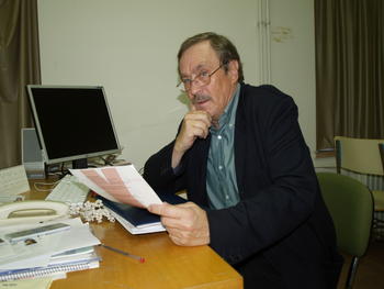 Ángel Lozano, profesor de Bellas Artes de la Universidad de Salamanca.