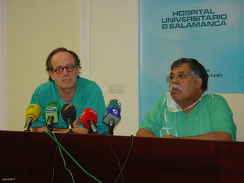 Carlos Ruiz, izquierda, e Igor Palacios.