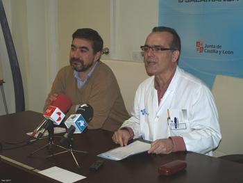 Jacinto Ramos (derecha) y Alfonso Romero. 