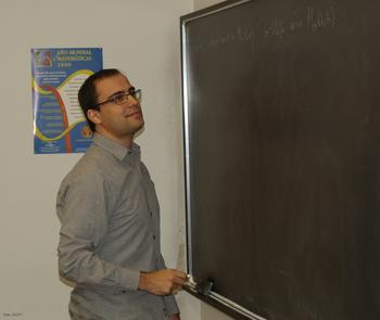 Álvaro Nolla de Celis, profesor de Matemáticas de la Universidad de Warwick.