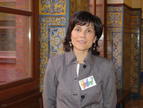 Maria Luisa Alite Díez trabajadora del Área de Biblioteconomía y Documentación de la Universidad de León