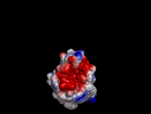 Proteína que inhibe la propagación de un tipo de virus del sida. Imagen: CSIC.