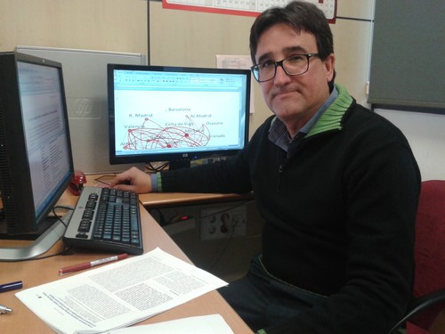  Francisco Pedroche, investigador del Institut de Matemàtica Multidisciplinària de la Universitat Politècnica de València. Foto: UPV.