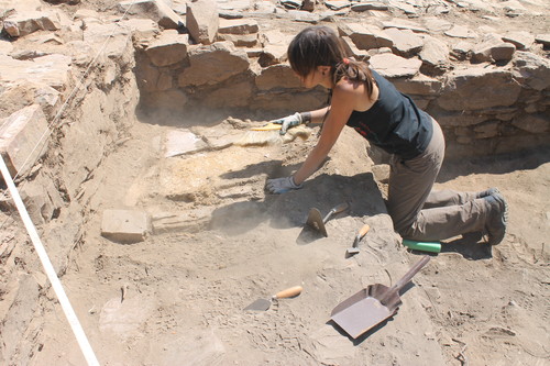 Excavaciones arqueológicas en el poblado fortificado de El Castillón. FOTO: Zamora Protohistórica.