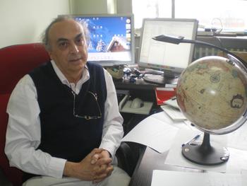 Juan Getino, coordinador del Grupo de Mecánica Celeste de la Universidad de Valladolid