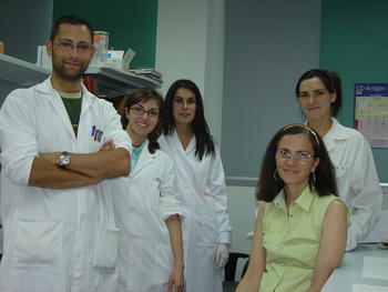 Marisa Nieto, investigadora del IBGM junto a sus colaboradores