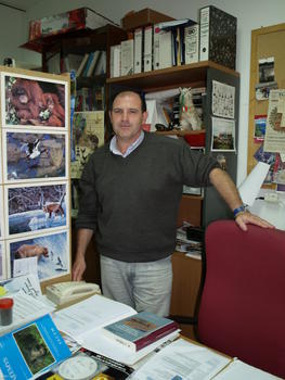 Miguel Lizana, coordinador del Coordinador del Plan de Gestión Ambiental y Sostenibilidad de la Universidad de Salamanca
