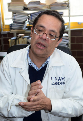 Juventino García Alejandre, profesor de la Facultad de Química de la UNAM. FOTO: UNAM.