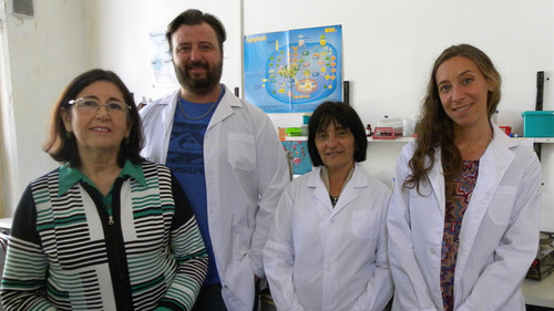 Parte del equipo de Investigación UNR - Foto: Gentileza investigadores CCT CONICET Rosario