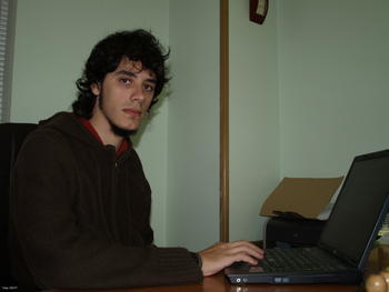 Roberto Pérez, alumno de Informática de Sistemas.