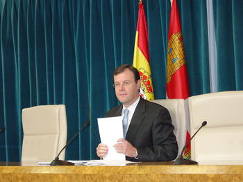 El portavoz del Gobierno durante la rueda de prensa posterior al Consejo