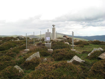 Imagen de la estación GPS ubicada en Arenas de San Pedro.