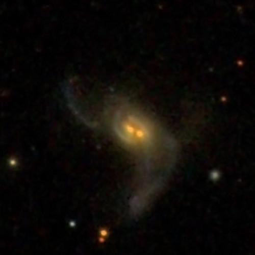 Galaxia. Fuente: the Sloan Digital Sky Service (SDSS). 