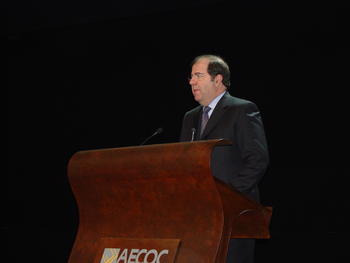 Juan Vicente Herrera, Presidente de la Junta de Castilla y León durante la Inauguración del XXII Congreso de AECOC