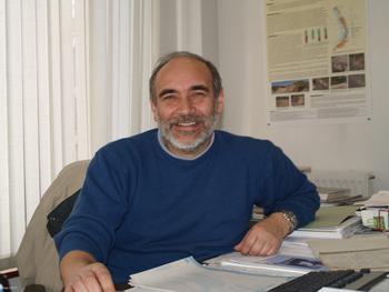 Víctor del Barrio, investigador del IGME en Salamanca.
